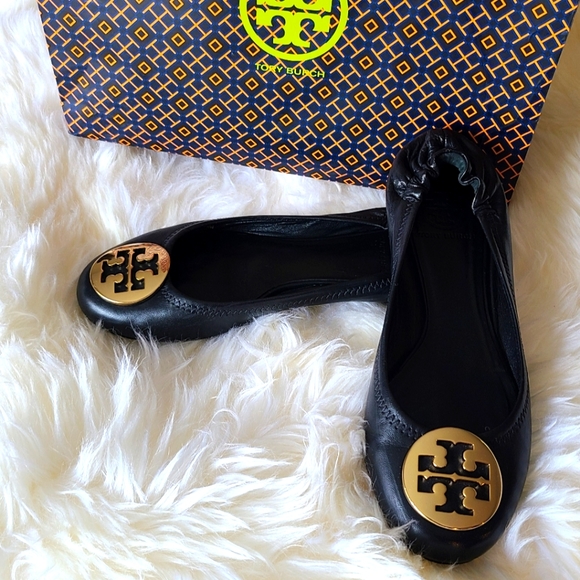 Tory Burch Classic Reva Ballet Flats - Picture 1 of 6